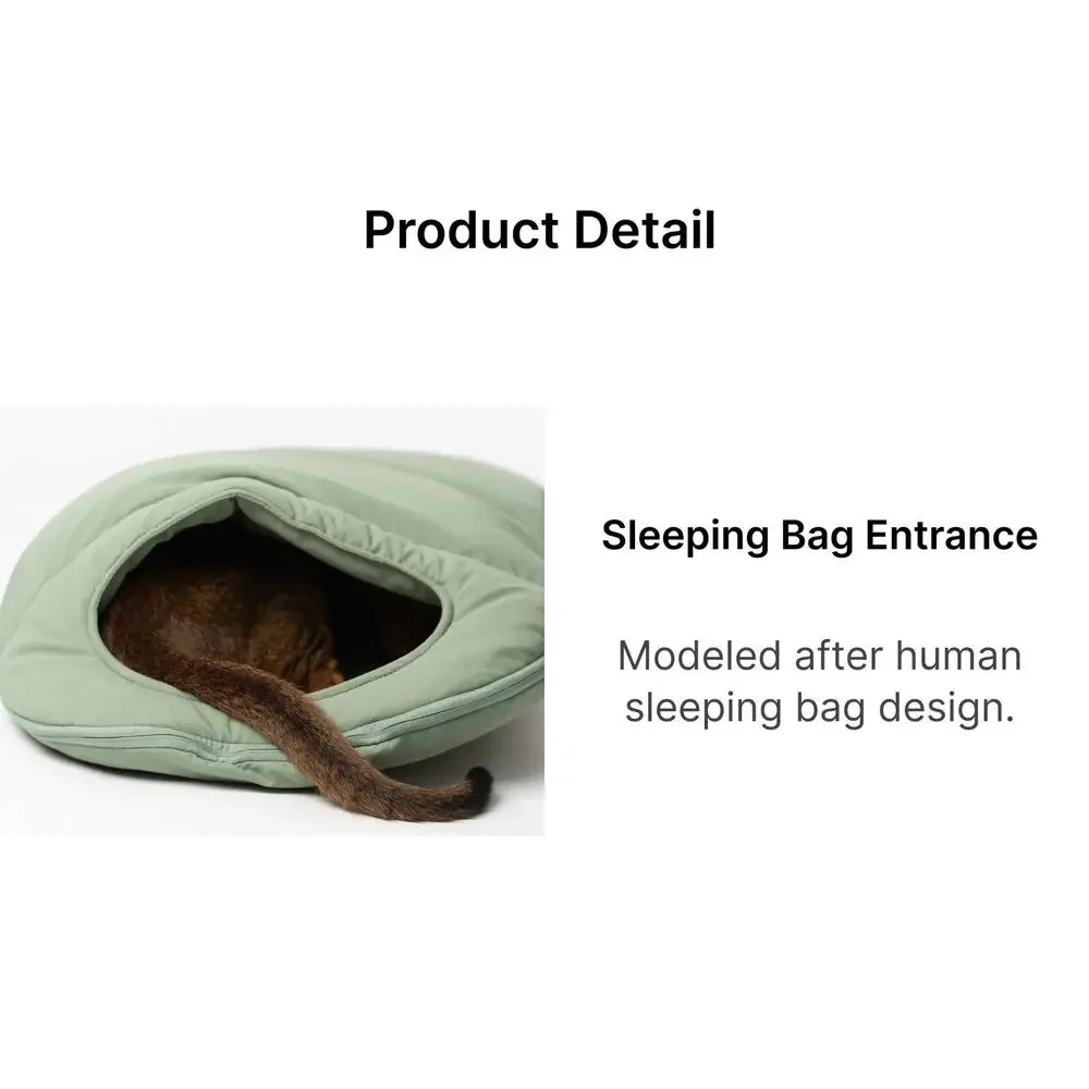 NIB BuddyArmor Sense-Security Dog/Cat Sleeping Bag Burgundy Medium